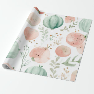 Watersmelt Mooie Kleurrijke Roze Groen Cadeaupapier