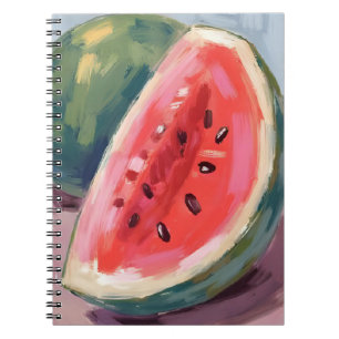 Watersnijding Fruit Aquarel Schilderij Notitieboek
