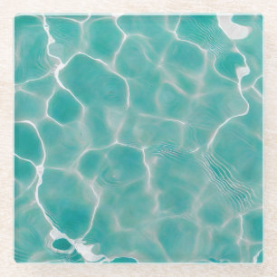 Waterspiegel (Stijl 7) Olie Schilderij Glazen Onderzetter
