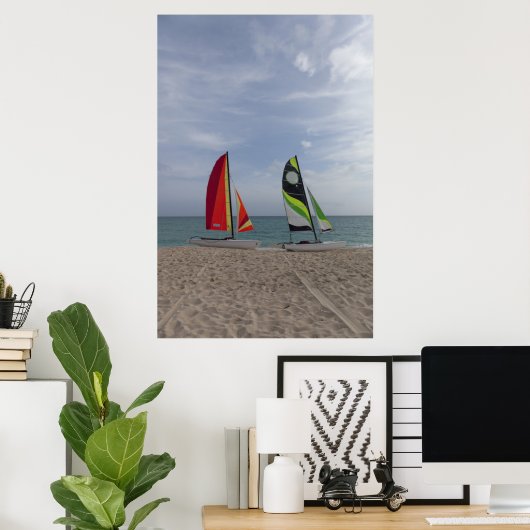 Watersport | Cayo Santa Maria, Cuba Poster (Thuiskantoor)