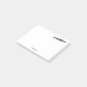 Watersport door roeiroeiroeiers voor vrouwen post-it® notes (Schuin)