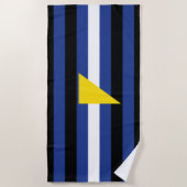 Watersport Pride Flag Strandlaken (Voorkant)
