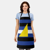 Watersport Pride-vlag Schort (Gedragen)