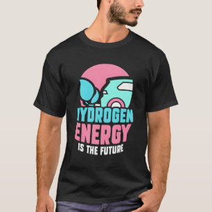 Waterstofenergie is de toekomstige hybride stroomp t-shirt