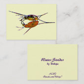 Waterstrider ATC Visitekaartje (Voorkant / Achterkant)