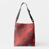 Watertijger Crossbody Tas (Achterkant)