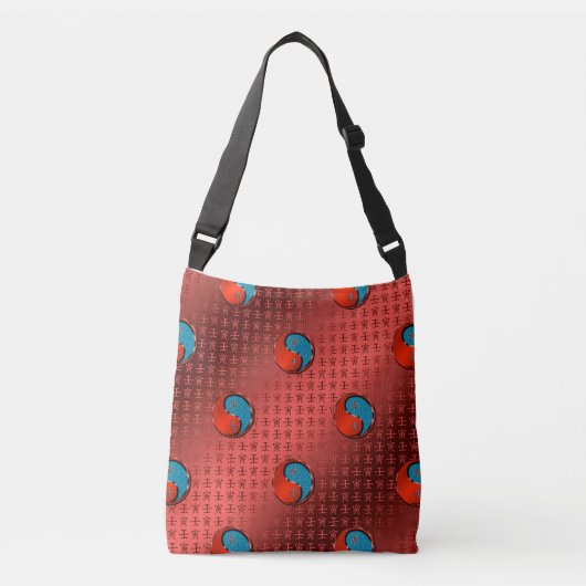 Watertijger Crossbody Tas (Voorkant)