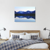 Waterton Lakes Canvas Afdruk (Insitu (Slaapkamer))