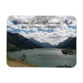 Waterton Lakes Nationaal Park Landschap Magneet (Horizontaal)