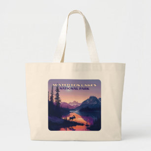 Waterton Lakes National Park Canada Alberta Grote Tote Bag