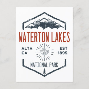 Waterton Lakes National Park Canada  Briefkaart
