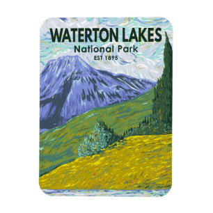 Waterton Lakes National Park Canada Travel Magneet