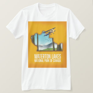 Waterton Lakes National Park of Canada-kunstprint T-shirt