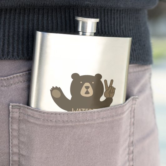 Waterton Lakes National Park Peace Beer Flacon (Voorbeeld)