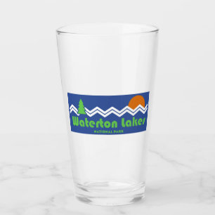 Waterton Lakes National Park Retro Glas