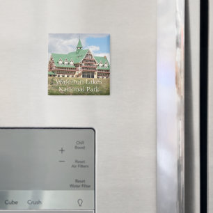 Waterton Lakes National Park Travel Photo Magneet