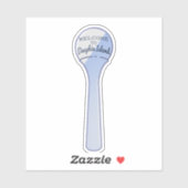 Watertoren op het eiland Dauphin. Sticker (Vel)