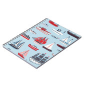 watertransport doedelpatroon notitieboek (Linkerzijde)