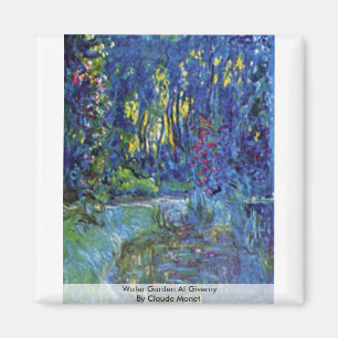 Watertuin in Giverny door Claude Monet Magneet