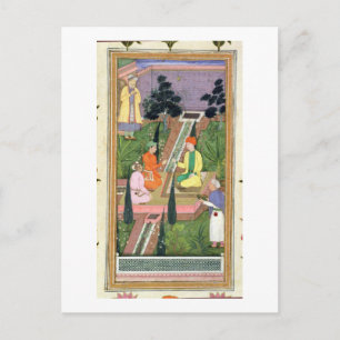 Watertuinen uit het Album Clive (gouache op pa) Briefkaart