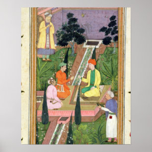 Watertuinen uit het Album Clive (gouache op pa) Poster