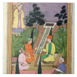 Watertuinen uit het Album Clive (gouache op pa) Tegeltje