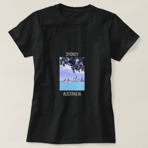 Wateruitzicht van het Opera House Sydney Harbour T-shirt