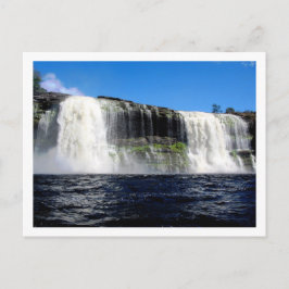 Waterval 4 Venezolaanse Oerwoud landschapskunst Briefkaart