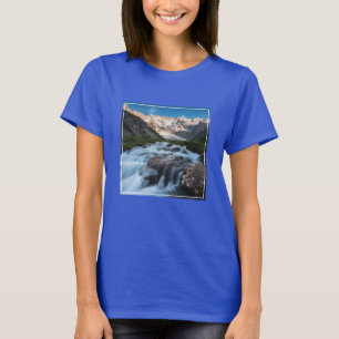 Waterval Aviolo Lake, Italië T-shirt