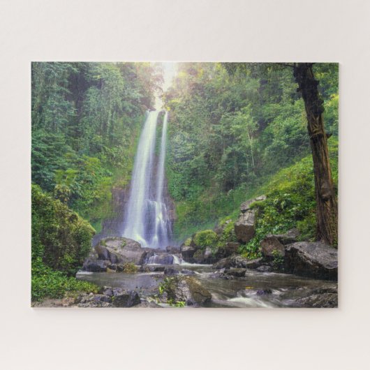 Waterval | Bali, Indonesië Legpuzzel (Horizontaal)