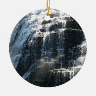 Waterval bij Ithaca Herfsten New York Keramisch Ornament