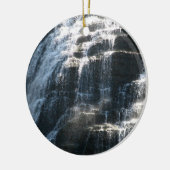 Waterval bij Ithaca Herfsten New York Keramisch Ornament (Links)