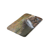 Waterval bij Laurel Hill State Park II Badmat (Gekanteld)