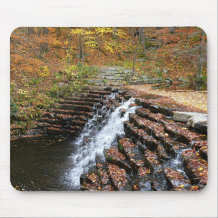 Waterval bij Laurel Hill State Park II Muismat