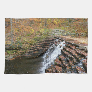 Waterval bij Laurel Hill State Park II Theedoek