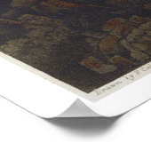 Waterval bij Shanklin uit 'Het eiland Wight Ill' Poster (Hoek)