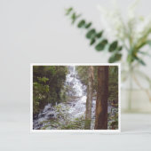 waterval briefkaart (Staand voorkant)