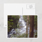 waterval briefkaart (Voorkant / Achterkant)