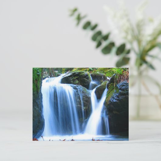 waterval briefkaart (Staand voorkant)