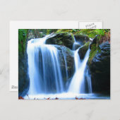 waterval briefkaart (Voorkant / Achterkant)