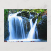 waterval briefkaart (Voorkant)