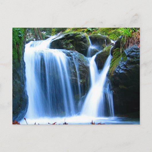 waterval briefkaart (Voorkant)