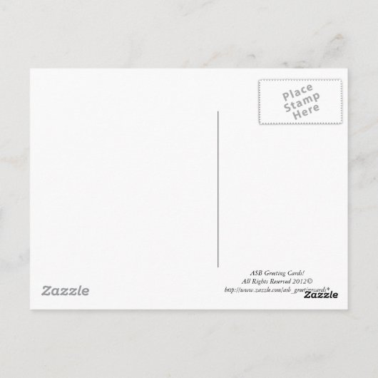 Waterval Briefkaart! Briefkaart (Achterkant)