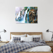 Waterval Canvas Afdruk (Insitu (Slaapkamer))