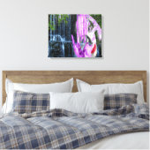 Waterval Canvas Afdruk (Insitu (Slaapkamer))