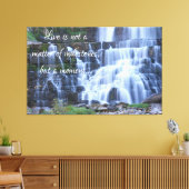 Waterval Canvas Afdruk (Insitu (Woonkamer))