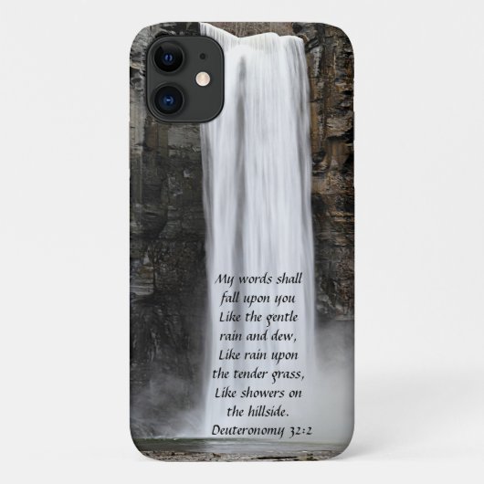 waterval Christelijke Iphone case (Achterkant)
