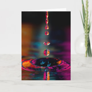 Waterval -  druppel kaart