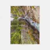 Waterval en Cascade Fleece Deken (Voorkant)