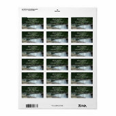 Waterval Etiket (Full Sheet)